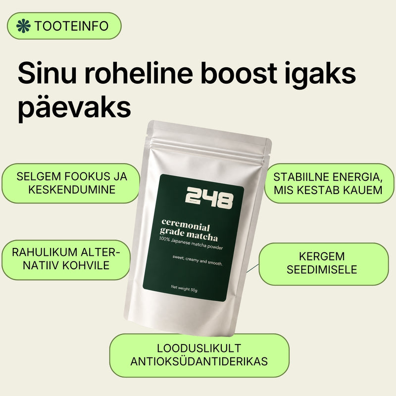 Tseremoniaalne matcha pulber 50g
