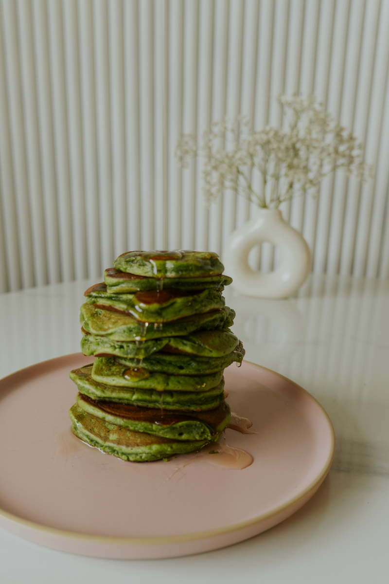 matcha pannkoogid